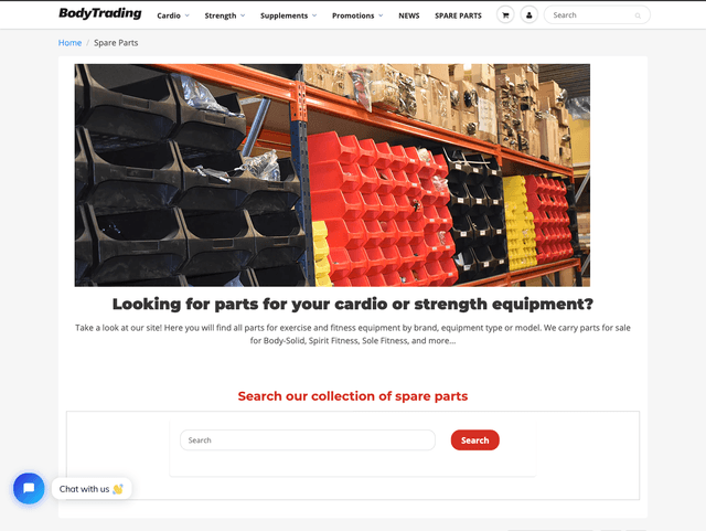 Bodytrading screenshot